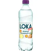 Kolsyrat Vatten Ananas Passionsfrukt 50cl Loka.