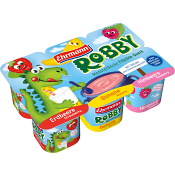 Fruktkvarg Jordgubb Banan Hallon 6-p 300g Robby.