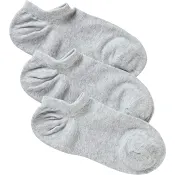 Strumpa 3p hidden grå 39/41 ICA I love eco.