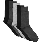 Socka 5p grå mix 40/43 mywear.