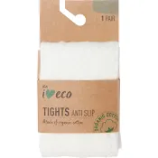 Babystrumpbyxa Boo 1p Vit 62/68 ICA I love eco.