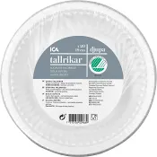 Djup tallrik 19cm 20-p ICA.