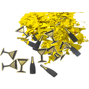 Konfetti Flaskor/glas 20-p Alrik Hedlund.