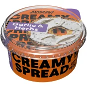 Creamy spread vitlök örter 150g Stockeld Dreamery.