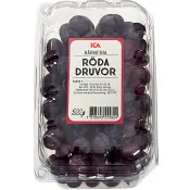 Druvor Crimson Röda kärnfria 500g Klass 1 ICA.