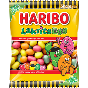 Godispåse Lakritsägg 120g Haribo.