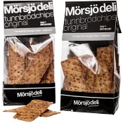 Tunnbrödchips 200g Mörsjö Deli.