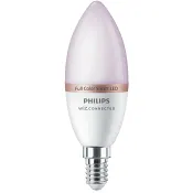 SMART LED WiZ Kron 470lm(40W) E14 Color Dimbar Philips.