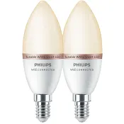 Smart LED WiZ Kron E14 470lm(40W) Dimbar 2p Philips.
