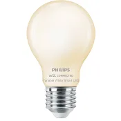 Smart LED WiZ Normal 806lm(60W) E27 Frostat glas Dimbar Philips.