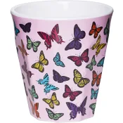 Mugg Fjäril Melamin 18cl ICA.