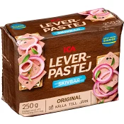 Leverpastej Skivbar 250g ICA.
