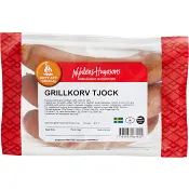 Grillkorv Tjock 500g Nyhléns Hugosons.