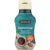 Dadelsirap Squeeze 450g ZEINAS.