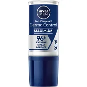 Deodorant Roll-on Derma Dry Control 50ml NIVEA MEN.