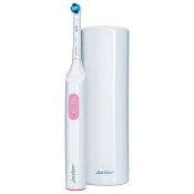 Eltandborste Clean 200 vit/rosa Jordan.