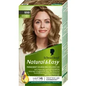 Hårfärg Natural &amp; Easy Satin Mörkblond 550 1-p Schwartzkopf.
