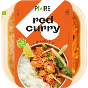 Kyckling Red Curry med Ris 400g Topsfood Pure.