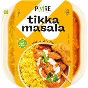 Kyckling Tikka Masala med Ris 400g Topsfood Pure.