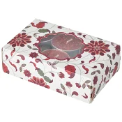 Siljan glitter värmeljus röd ICA.