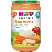 Risotto milanese &amp; kyckling Från 12m Ekologisk 250g Hipp.