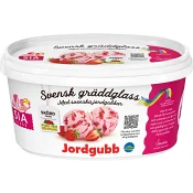Gräddglass Jordgubb 500ml SIA GLASS.