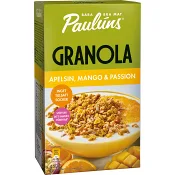 Granola Apelsin Mango &amp; Passion 400g Pauluns.