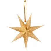 Stjärna Mini 20 cm guld / guld ICA.