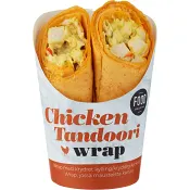 Wrap Chicken Tandoori 175g Food Collective.
