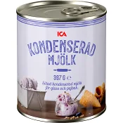Kondenserad Mjölk 397g ICA.