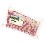 Revbenspjäll Färska Tunna ca 1,2kg ICA.