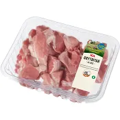Grytbitar Färska av gris ca 500g ICA.