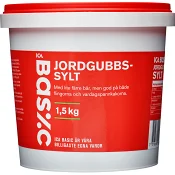 Jordgubbssylt 1,5kg ICA Basic.