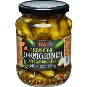 Cornichoner 330g ICA.