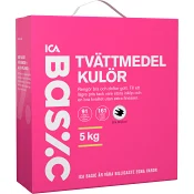 Tvättmedel Kulör 5kg Miljömärkt ICA Basic.