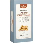 Kex Mini twist Emmentaler 100g ICA Selection.