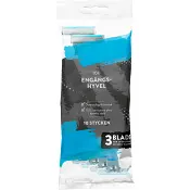Engångshyvel Man 3-blad 10-pack ICA.