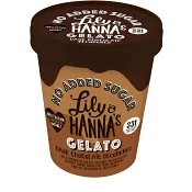 Glass Dark chocolate decadence 465ml Lily &amp; Hanna's.