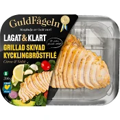 Kycklingbröstfilé grillad skivad 200g Guldfågeln.