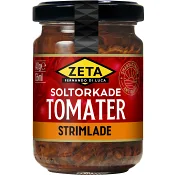 Strimlade Soltorkade tomater 140g Zeta.