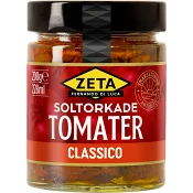 Soltorkade tomater 200g Zeta.