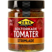 Strimlade Soltorkade tomater 200g Zeta.