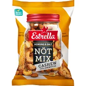 Nötmix Honung &amp; Salt 175g Estrella.