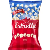 Popcorn Färdigpoppade Saltade 65g Estrella.