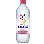 Vatten Kolsyrad Hallon &amp; björnbär 50cl Bonaqua silver.