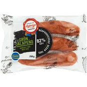 Kryddkorv Grön Jalapeno 82% Kötthalt Rybergs.