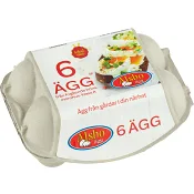 Ägg M 6-pack Alsbo Ägg.