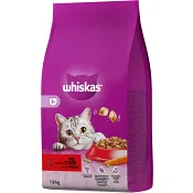 Torrfoder 1+ Biff 1,9kg Whiskas.