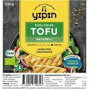 Tofu naturell Ekologisk 230g KRAV Yi Pin.