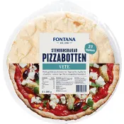 Pizzabotten Stenugnsbakad Vete 30cm 2-pack 360g Fontana.